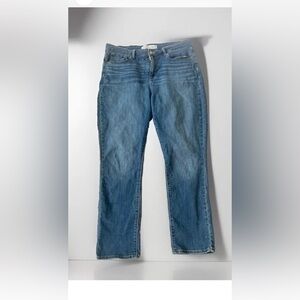 Levi Strauss Signature Womens 16M Mid Rise Slim Blue Jeans